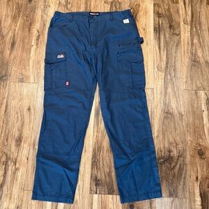 Men's Blue FR Work Pants